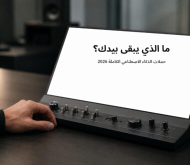 حملات الذكاء الاصطناعي الكاملة: ما الذي يبقى بيد مشتري الإعلانات في 2026